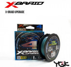 X-BRAIDE UPGRADE X4 150m, #0.8 (0,148mm , 6.36kg ,14lb ,multicolor)