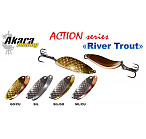 River TROUT# Sil-CU( 55mm,14gr)