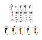 Мормышка Nr. 13 МУРАВЕЙ (бисер) с ушком (цв.: CU,  мм, 10,2 мм, 1.71 г, No. 14, упак. 1 шт.)