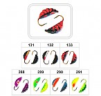 Опарыш 4250 #291 ( 5mm, 1.1gr, 10mm, #10)