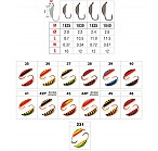 Мормышка Nr. 18 СУПЕРБАНАН с ушком (цв.: 44, 2,6 мм, 11,5 мм, 0,8 г, No. 12, упак. 1шт.)